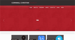 Desktop Screenshot of cornwallchurch.ca
